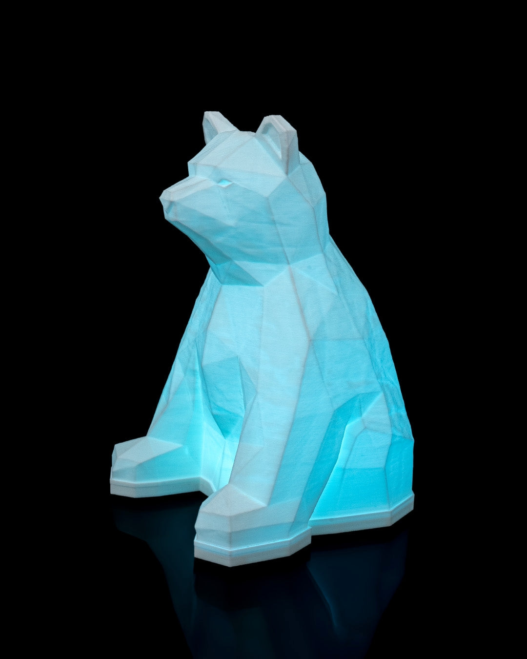 Glow Poly Tierlampe