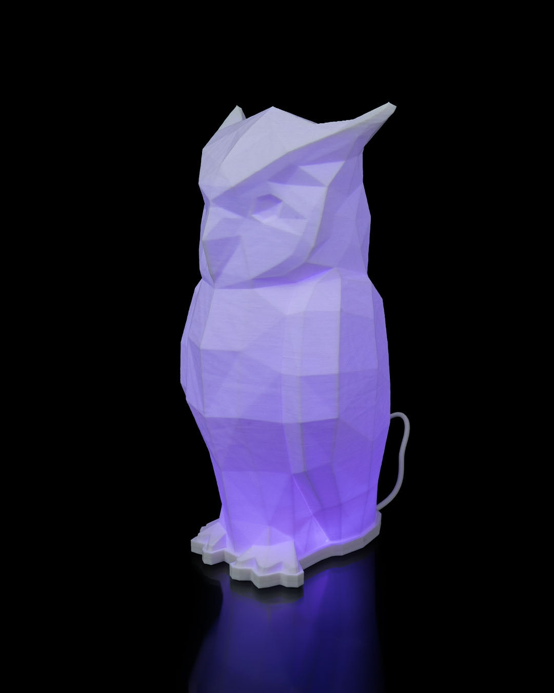 Glow Poly Tierlampe