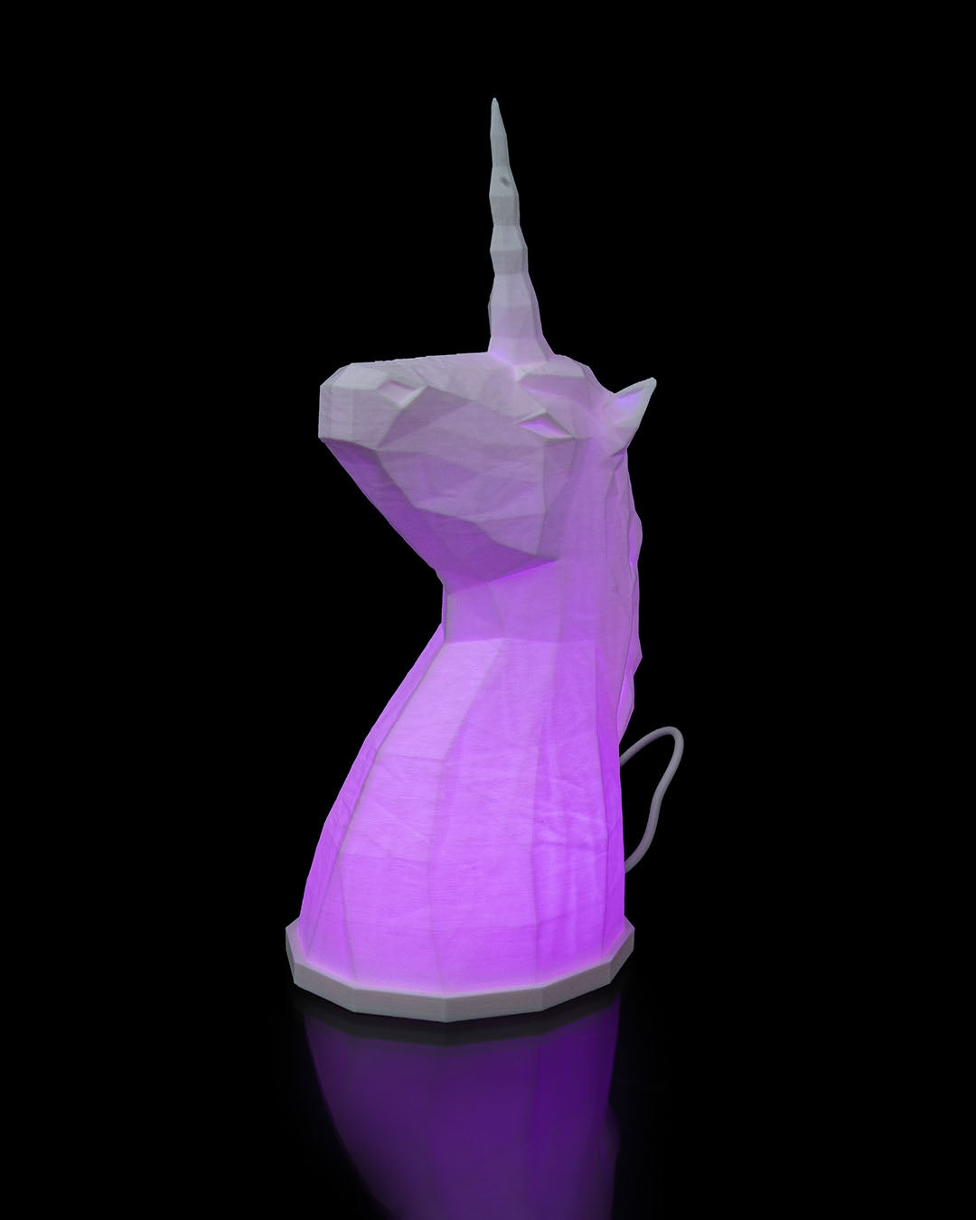 Glow Poly Tierlampe