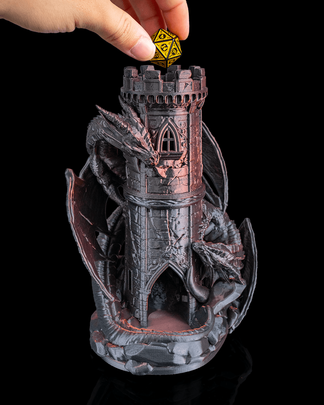 Fantasy Dice Tower für DnD & Pen and Paper