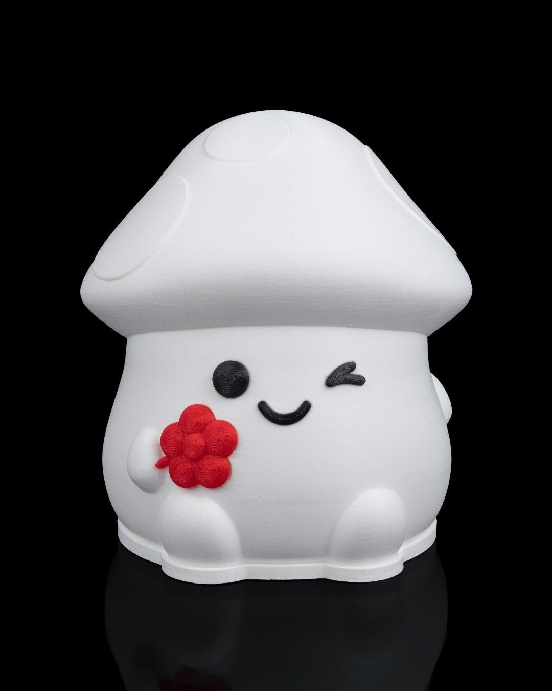 Mushroom Night Light – Pilz Tischlampe mit Blume