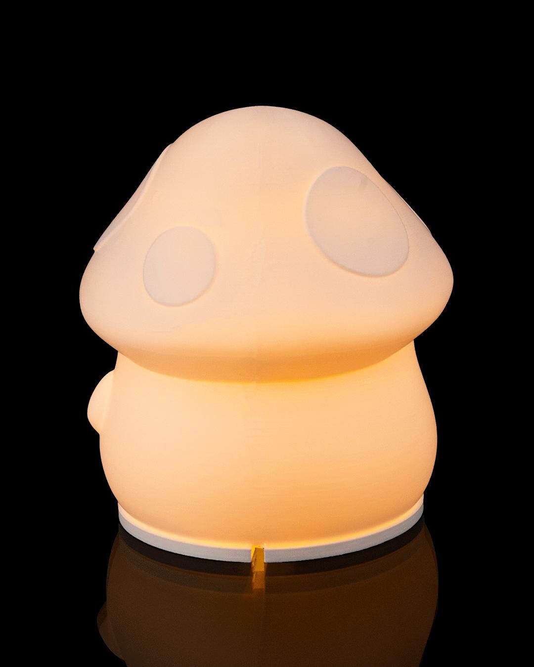 Mushroom Night Light – Pilz Tischlampe mit Blume